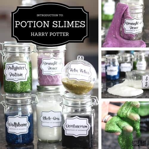 Harry Potter Slime Recipe - Little Bins for Little Hands